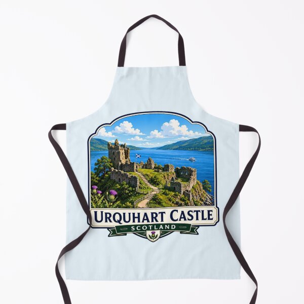 Item preview, Urquhart Castle, Scotland - Loch Ness Historic Fortress designed and sold by Myra365Art.
