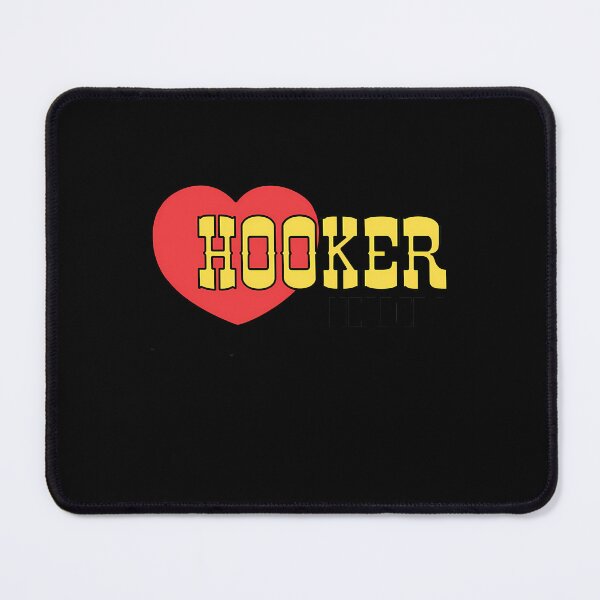 Item preview, Yellow Western Block Lettering of Hooker Above Headers designed and sold by KinRow.