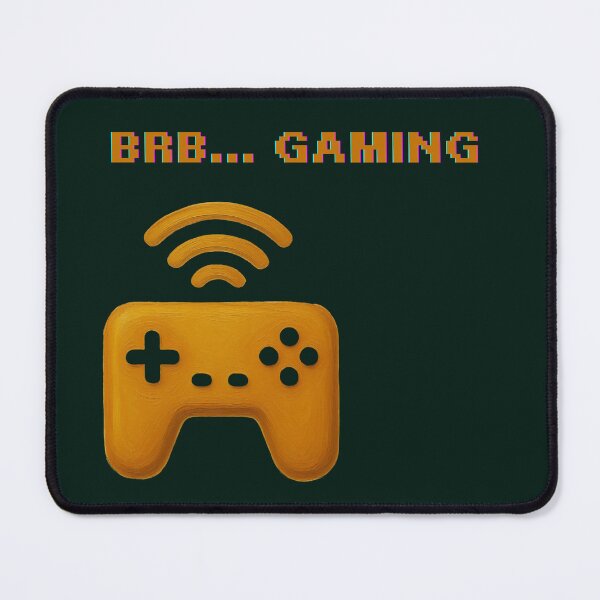 Item preview, BRB... Gaming | Retro Gamer Controller | Pixel Gaming Design designed and sold by VariusDesigns.