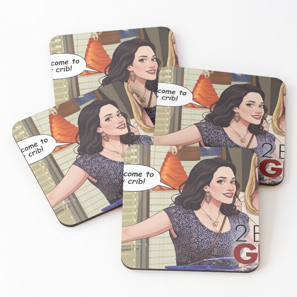 Item preview, 2 broke girls: Welcome to my crib! designed and sold by Rising-Studio.