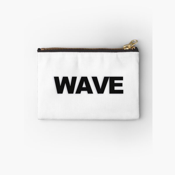 Item preview, WAVE — Black Minimal Bold Type Statement designed and sold by WORDPAUSE.