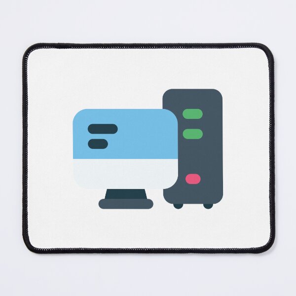 Item preview, Desktop Computer - All-in-One PC Sticker for Home & Office Computing designed and sold by Tr Creative Design.