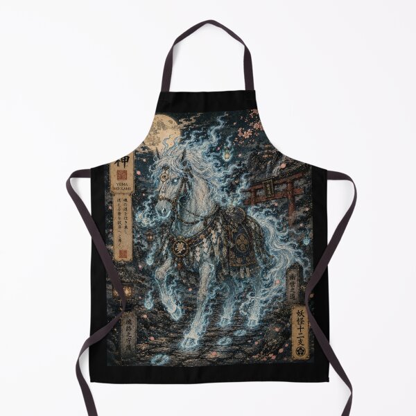 Item preview, Ghost Horse – Rider of the Spirit Roads | Yokai Zodiac Collection designed and sold by KMChronicles.