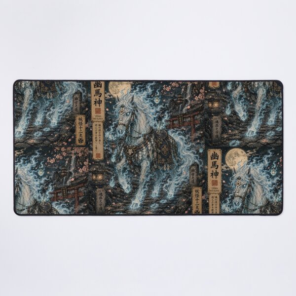 Item preview, Ghost Horse – Rider of the Spirit Roads | Yokai Zodiac Collection designed and sold by KMChronicles.