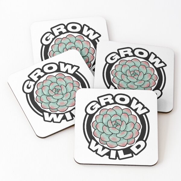 Item preview, Retro Succulent Y2K Streetwear Graphic, Pastel Blue Bean Pop Art, Aesthetic Kawaii Plant Sticker designed and sold by GreenDivisionJP.