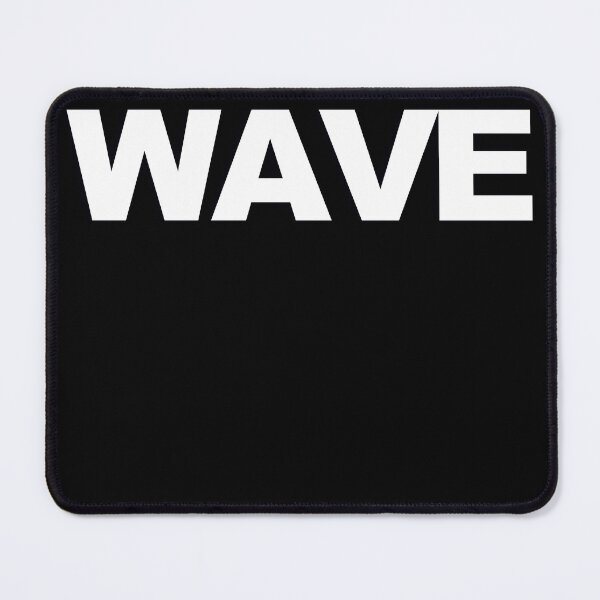 Item preview, WAVE — White Minimal Bold Type Statement designed and sold by WORDPAUSE.