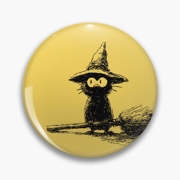 Item preview, Cute Little Witch Riding A Broomstick designed and sold by colorful-white.