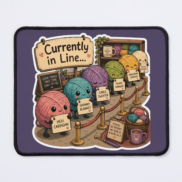 Item preview, Currently in Line Funny Crochet Projects Queue designed and sold by SimplePoDesign.