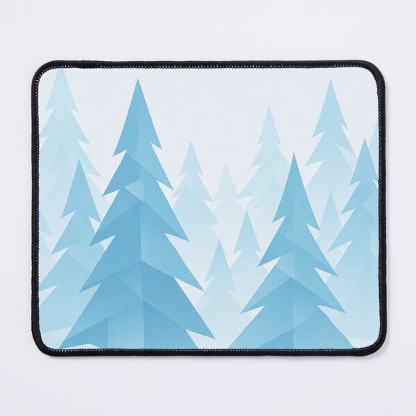 Item preview, Frozen Winter Pine Forest designed and sold by Owcomm.