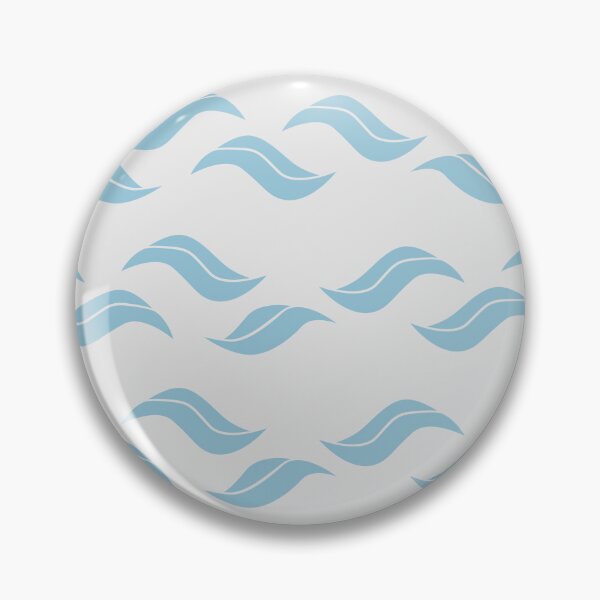 Item preview, Waves Print 1 - Island Wave Blue designed and sold by Daniel Bevis Design.