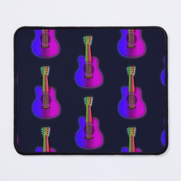 Item preview, Neon Dreams Acoustic Guitar designed and sold by Artshop Marjolein.