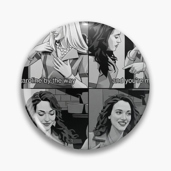 Item preview, 2 broke girls: Don't get attached  designed and sold by Rising-Studio.