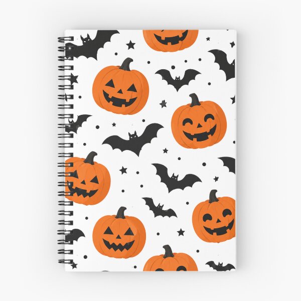 Item preview, Halloween Pumpkins and Bats Seamless Pattern designed and sold by Owcomm.