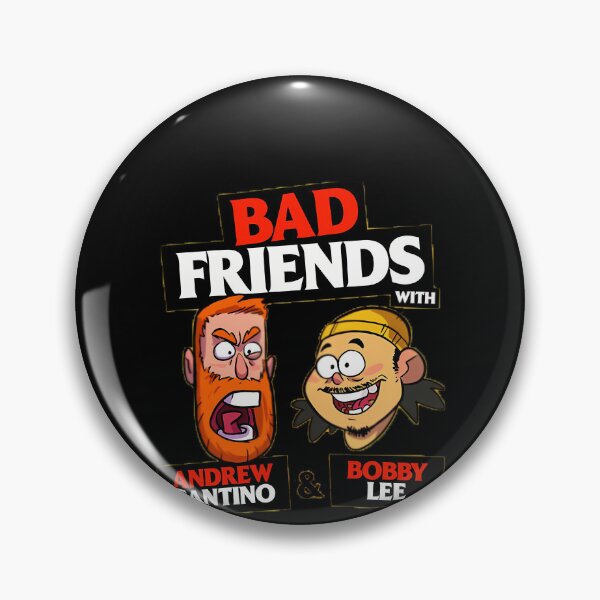 Item preview, Cartoon Caricatures of Andrew Santino and Bobby designed and sold by KinRow.