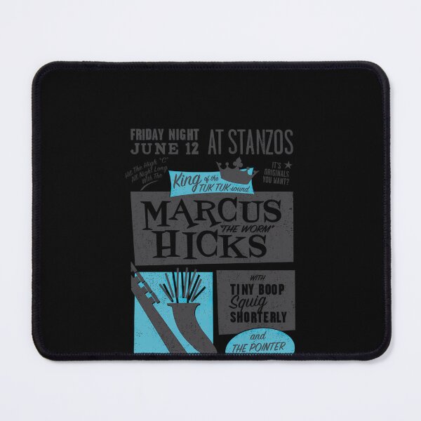 Item preview, Concert Poster Style Layout for Marcus The Worm Hicks designed and sold by KinRow.
