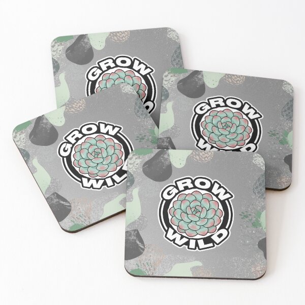 Item preview, Retro Succulent Y2K Streetwear Graphic, Pastel Blue Bean Pop Art, Aesthetic Kawaii Plant Sticker designed and sold by GreenDivisionJP.