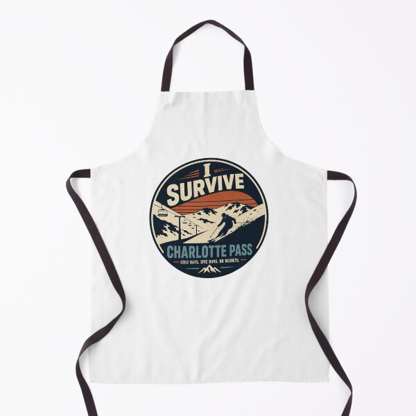 Item preview, I Survive Charlotte Pass Cold Days Australia's Highest Ski Resort Funny Snowboard Snowy Mountains Alpine designed and sold by Yellowriversss.