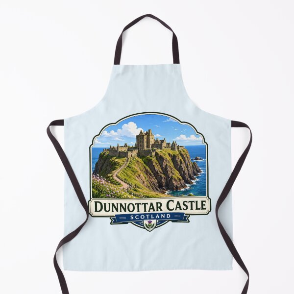 Item preview, Dunnottar Castle, Scotland - Dramatic Clifftop Fortress designed and sold by Myra365Art.