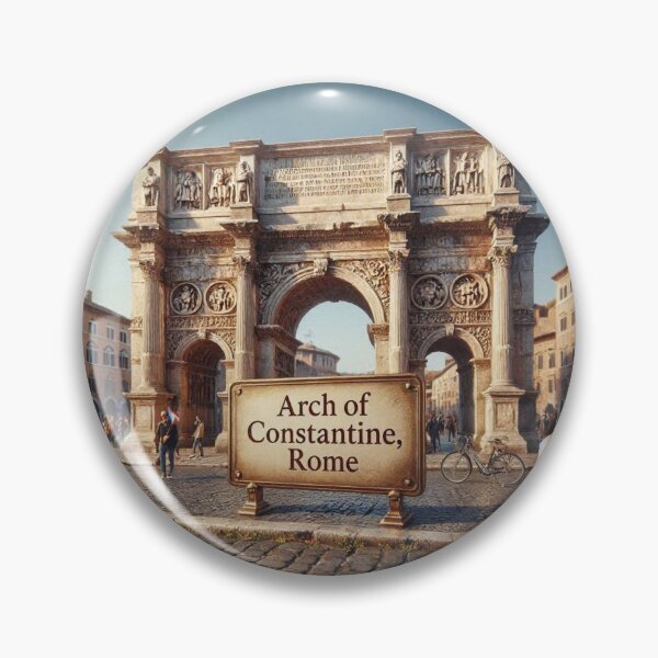 Item preview, Arch of Constantine Italy 3D Label  Label Text ARCH OF CONSTANTINE ?? designed and sold by PaintMeWorld.