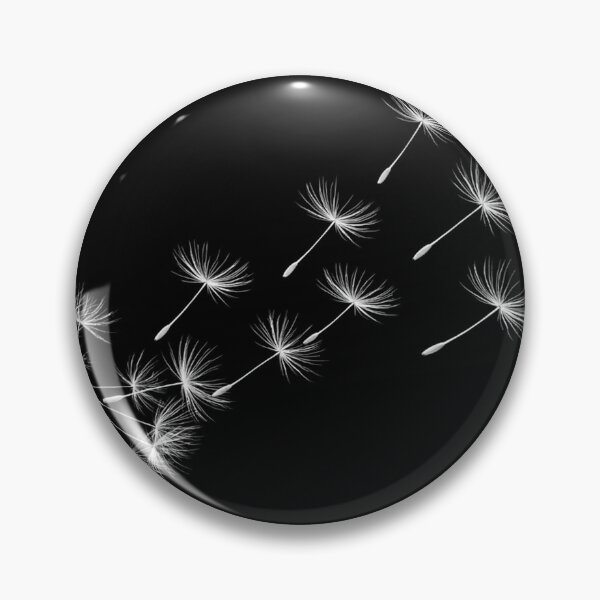 Item preview, Floating Dandelion Seeds Black and White designed and sold by Owcomm.