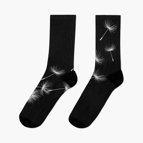 Item preview, Floating Dandelion Seeds Black and White designed and sold by Owcomm.