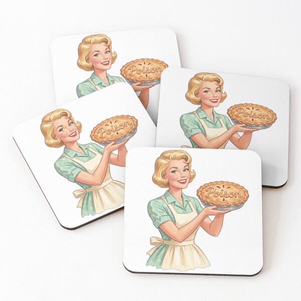 Artikelvorschau, Poison Pie 1950s Retro Housewife Dark Humor entworfen und verkauft von ryanguas.