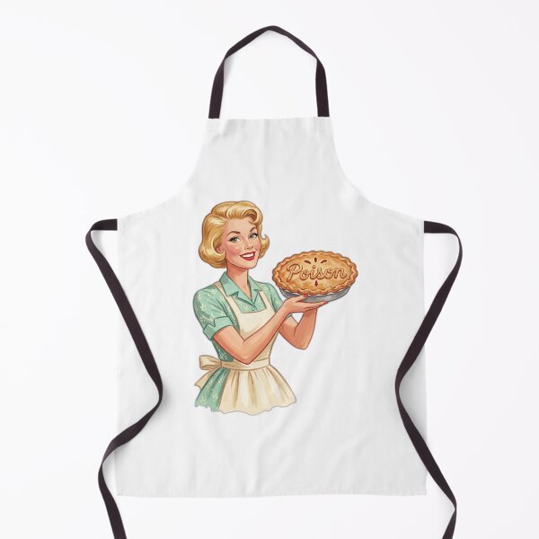 Item preview, Poison Pie 1950s Retro Housewife Dark Humor designed and sold by ryanguas.