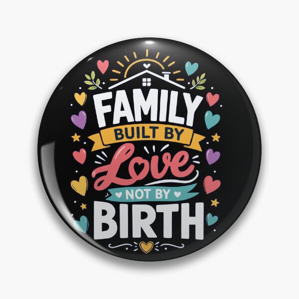 Item preview, Family Built by Love – Colorful Inspirational Family Typography designed and sold by Huddy-clothes.