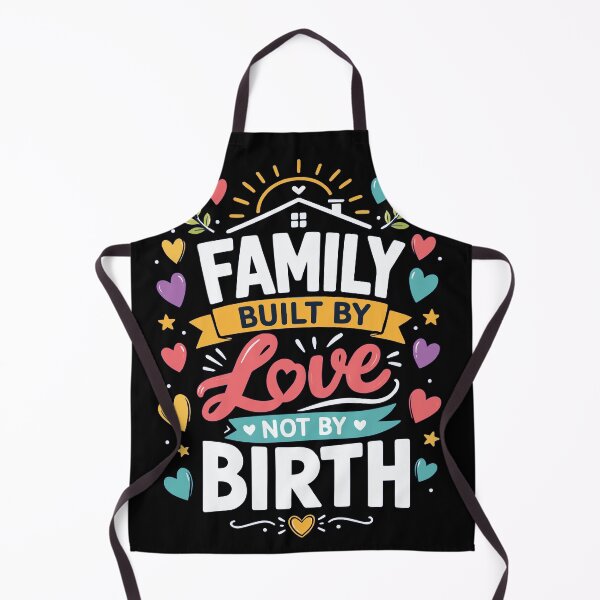 Item preview, Family Built by Love – Colorful Inspirational Family Typography designed and sold by Huddy-clothes.