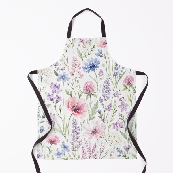 Item preview, Watercolor Wildflower Meadow Pattern designed and sold by Owcomm.