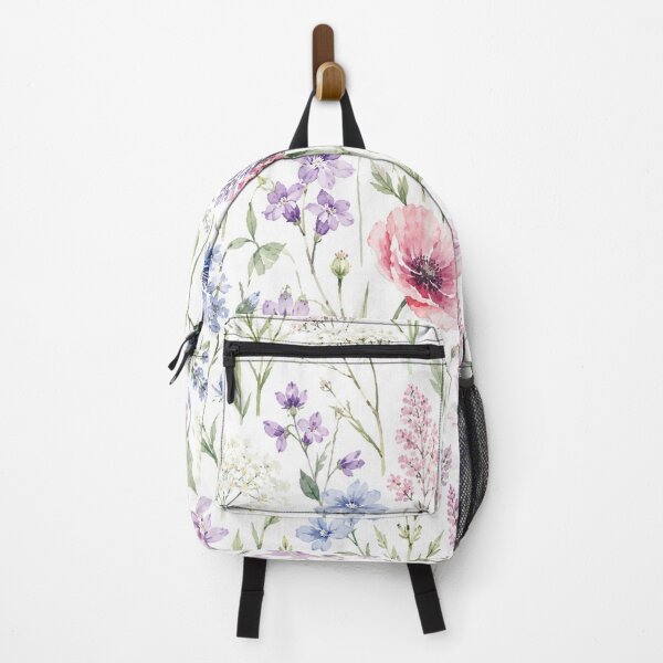 Item preview, Watercolor Wildflower Meadow Pattern designed and sold by Owcomm.