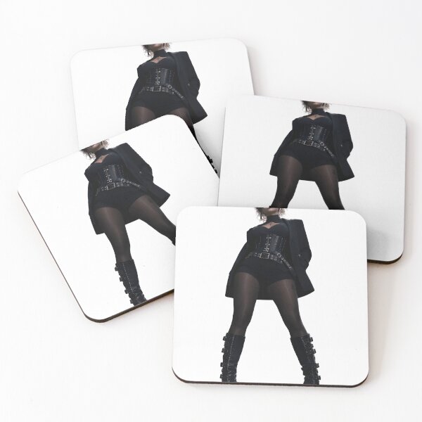 Item preview, Fashion Model Posing in Stylish Black Outfit with High Heels on Transparent Background designed and sold by Creative88Art.