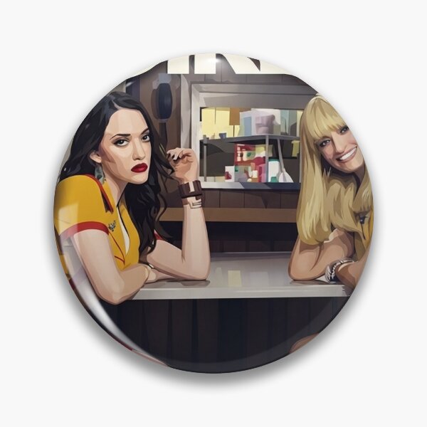 Item preview, 2 broke girls: Poster Vibe designed and sold by Rising-Studio.