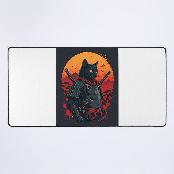 Item preview, Japanese Samurai Cats - Sensei Samurai Cat designed and sold by PurrfectHome.