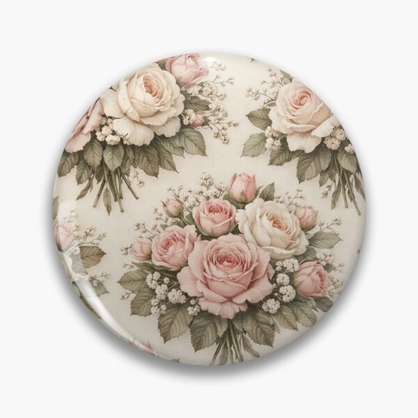 Item preview, Vintage Pastel Rose Bouquet Pattern designed and sold by Owcomm.