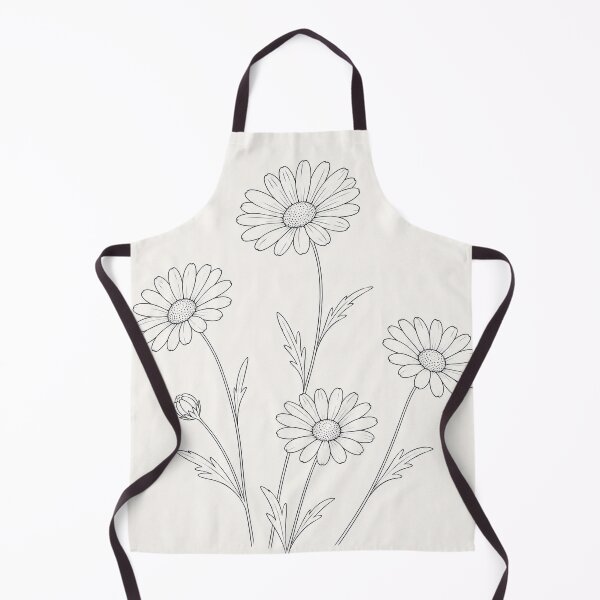 Item preview, Minimalist Daisy Flower Line Drawing designed and sold by Owcomm.