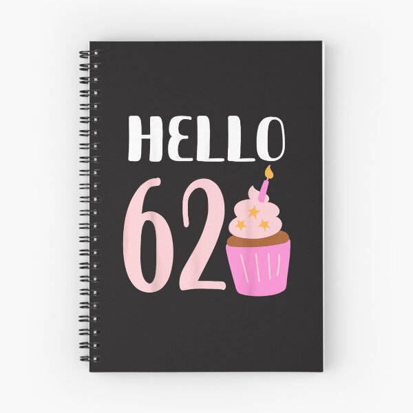 Item preview, Hello 62 Birthday Cupcake Sweet Dessert Happy 62nd Birthday Party Gift designed and sold by kiralynstration.