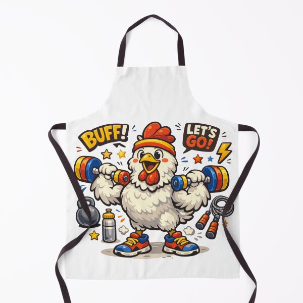 Item preview, Buff Chicken Workout Club designed and sold by Chill Chicken Studio.
