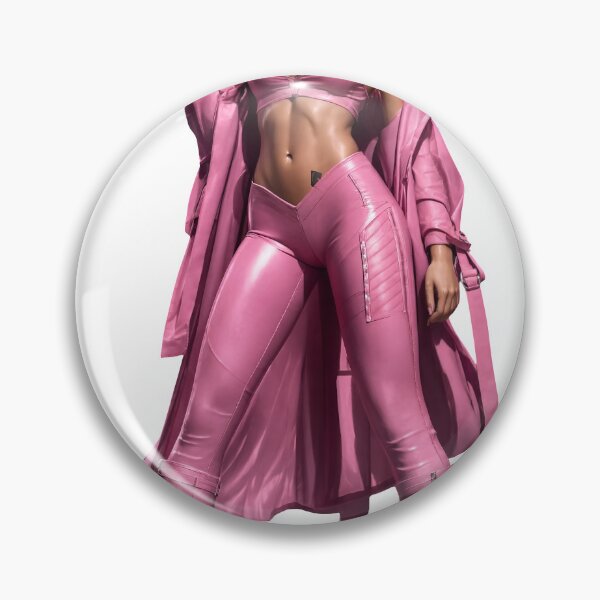 Item preview, Fantasy Warrior Pose in Pink Silk Cape and Armor Isolated on Transparent Background designed and sold by Creative88Art.