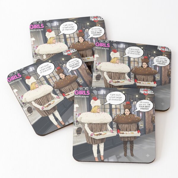 Item preview, 2 broke girls: The Cupcake Bosses designed and sold by Rising-Studio.