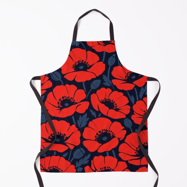 Item preview, Vibrant Red Poppy Floral Pattern designed and sold by Owcomm.