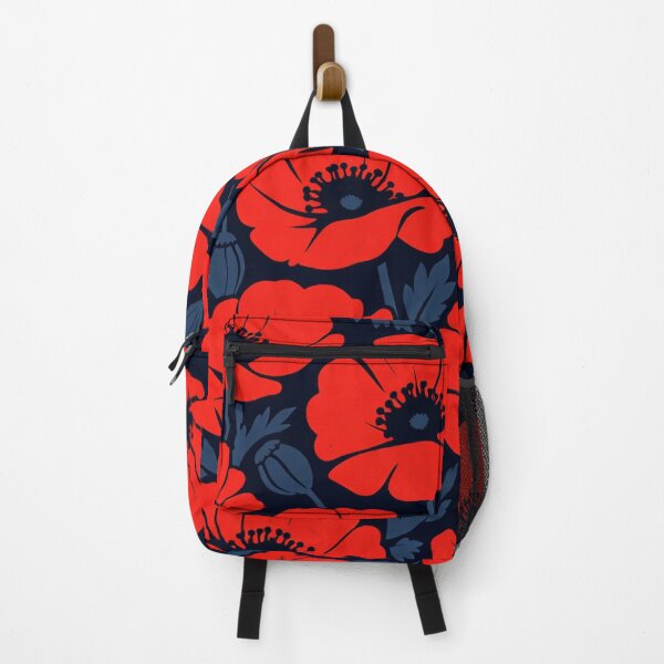 Item preview, Vibrant Red Poppy Floral Pattern designed and sold by Owcomm.