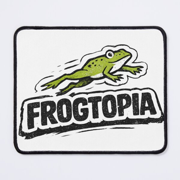Item preview, Frogtopia 90s Skate Logo Funny Vintage Frog Shirt Grunge Streetwear Tee Frog Lover Gift Skate Aesthetic Shirt designed and sold by Moss & Mellow.