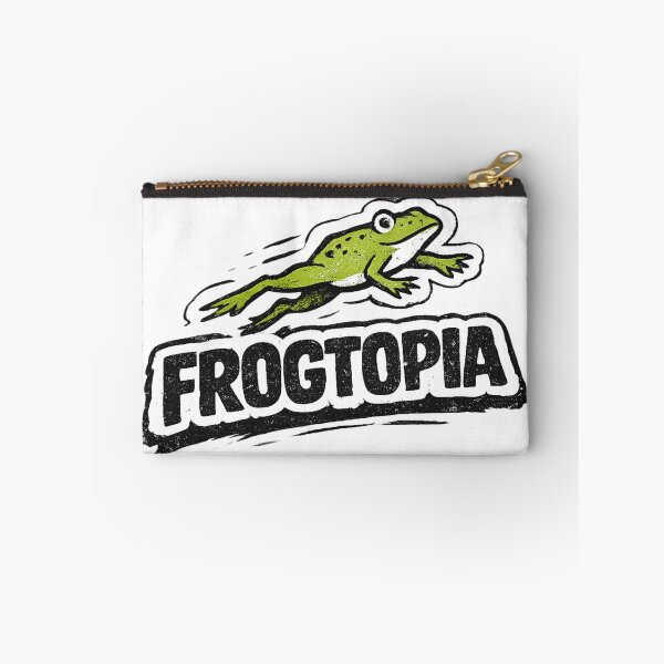 Item preview, Frogtopia 90s Skate Logo Funny Vintage Frog Shirt Grunge Streetwear Tee Frog Lover Gift Skate Aesthetic Shirt designed and sold by Moss & Mellow.