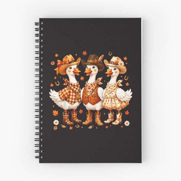 Item preview, Funny Goose Cowboy Coquette Western Autumn Fall Cute Country Goose Cowgirl Floral Boots designed and sold by kiralynstration.