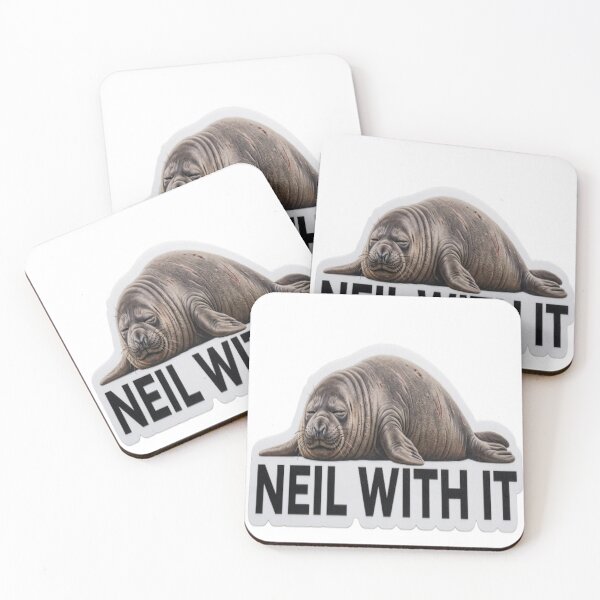 Item preview, Neil The Seal designed and sold by wilnickvisuals.