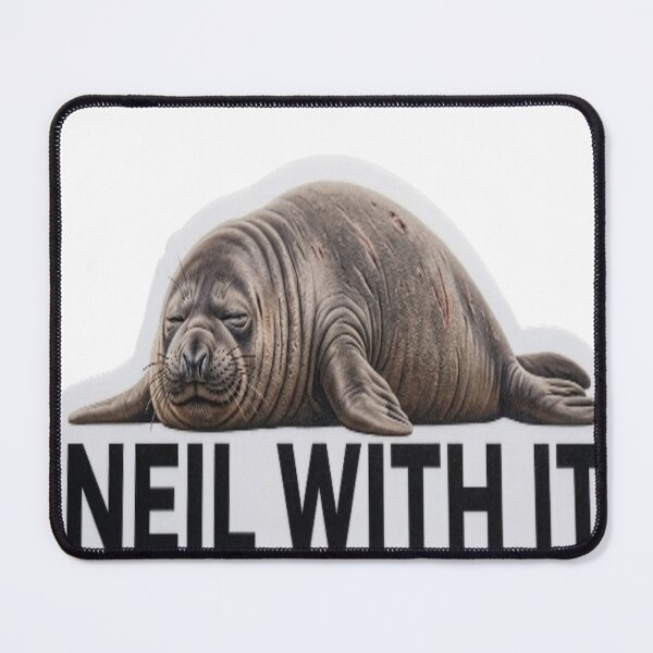 Item preview, Neil The Seal designed and sold by wilnickvisuals.