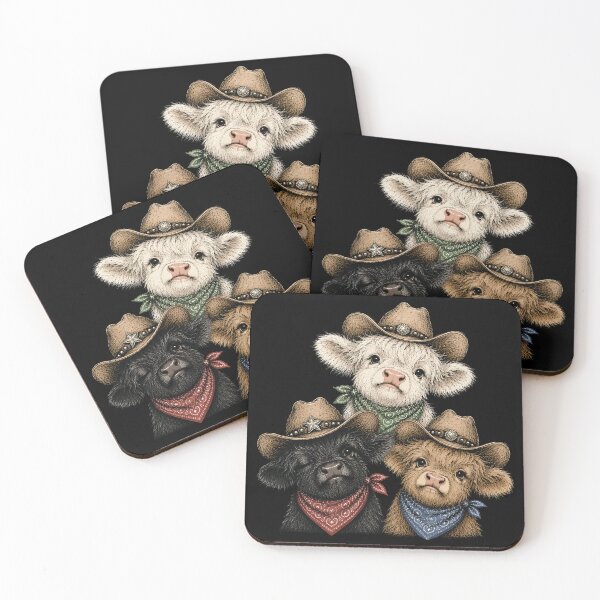 Item preview, Cute Highland Cow, Western Howdy Cowboy Cowgirl designed and sold by GPODdesign.