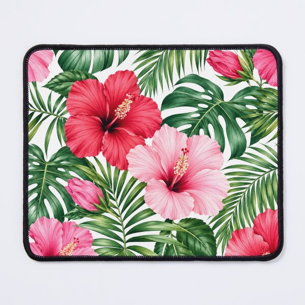Item preview, Tropical Hibiscus Garden Pattern designed and sold by Owcomm.