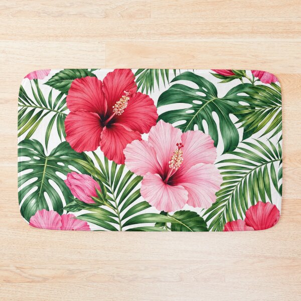 Item preview, Tropical Hibiscus Garden Pattern designed and sold by Owcomm.